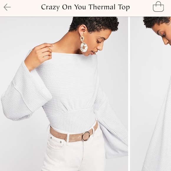 crazy on you thermal top